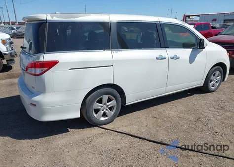 2014 Nissan Quest Sv z USA, uszkodzony, nr VIN JN8AE2KP6E9107086